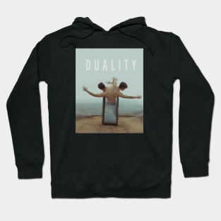 Duality text Hoodie